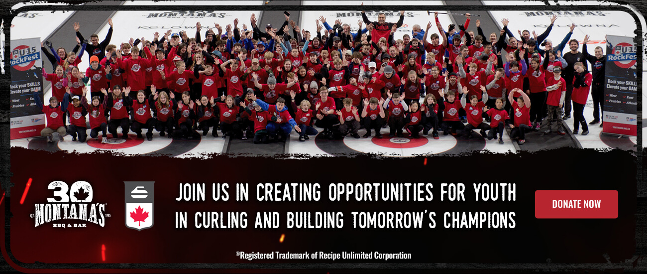 Join us in creating opportunities for youth in curling and building tomorrow’s champions.  Donate Now